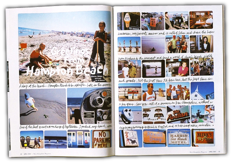 Hampton Beach - photos and design by Al Belote